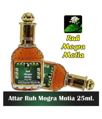 INDRA SUGANDH BHANDAR - Ruh Mogra Motia Attar For Men & Women 25ml Pack Of 1