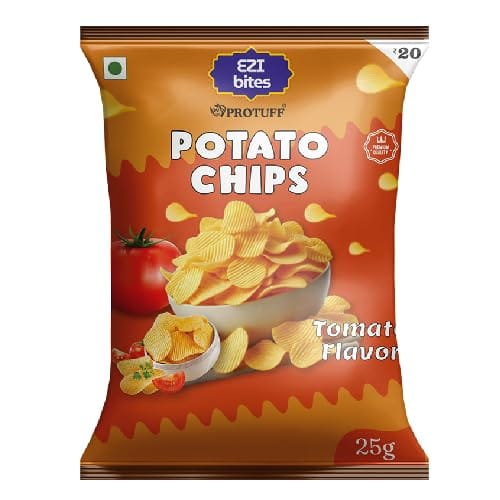 Potato Chips - Tomato (Pack of 10) 