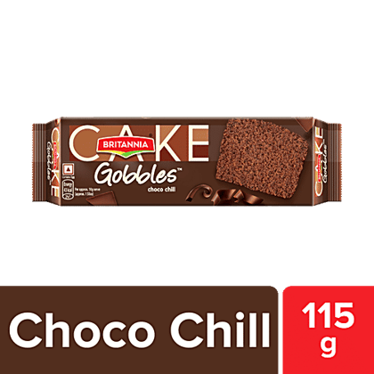 Britannia Gobbles Choco Chill Cake, 115 g, 2x115 g Multipack