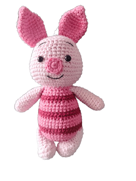 Piglet - Winnies Pal Crochet Toy