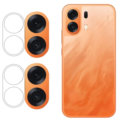 ISAAK Back Camera Lens Protector compatible for OPPO K14 Plus (Pack of 2) ISAAK Back Camera Lens Protector compatible for OPPO K14 Plus (Pack of 2)