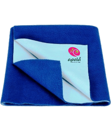 Apala Purple Laminated Bed Protector Sheet ( Pack of 1 )