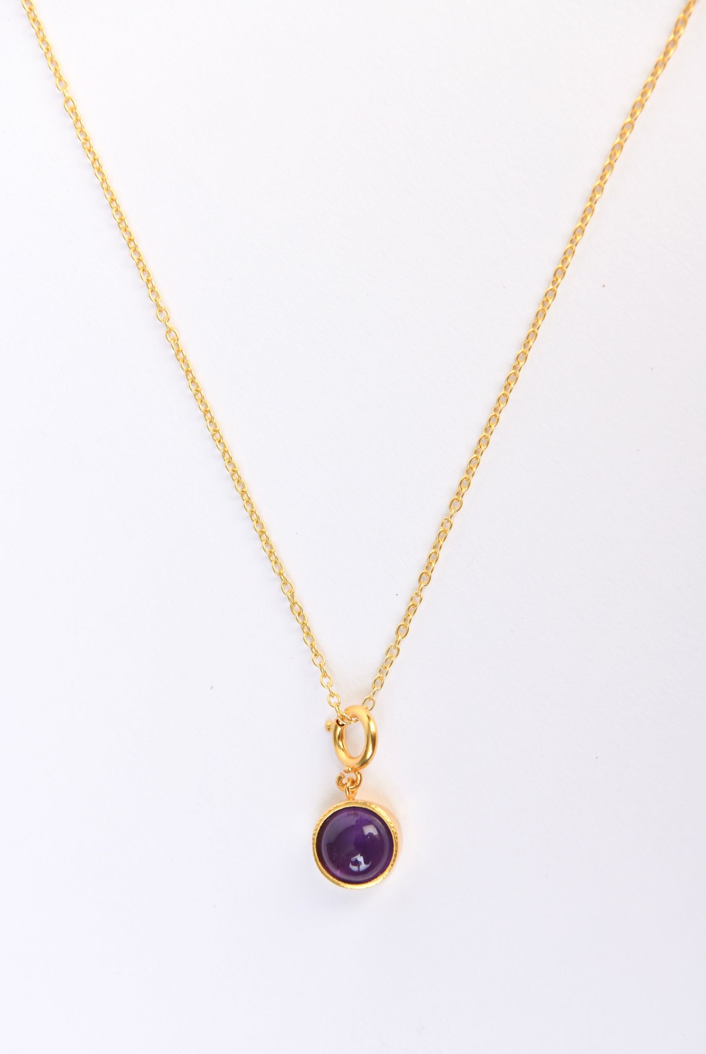 Crown Chakra Charm Necklace