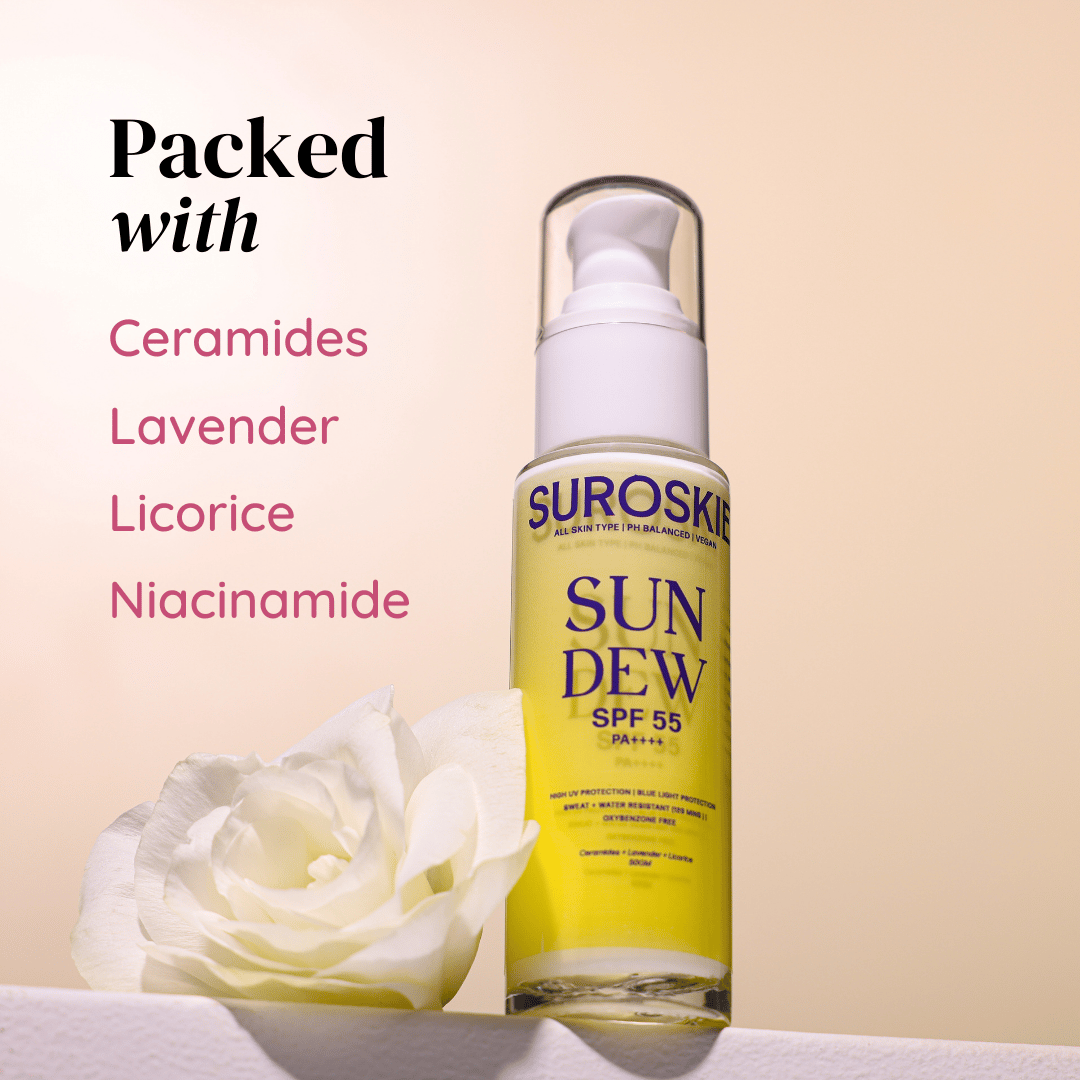 Sundew Sunscreen SPF 55 PA++++-Single | ₹649