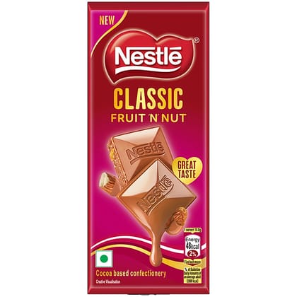 Nestle Classic Fruit N Nut - Great Classic Taste With Almond & Raisins, 65 g
