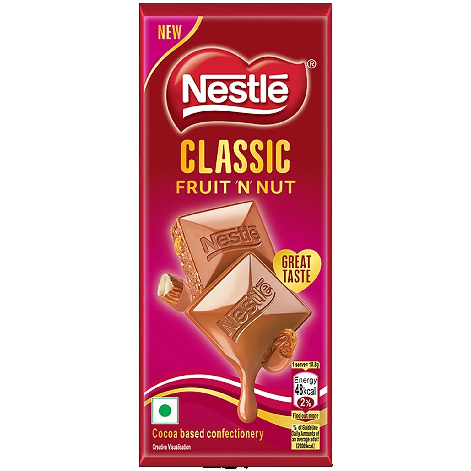 Nestle Classic Fruit N Nut - Great Classic Taste With Almond & Raisins, 65 g