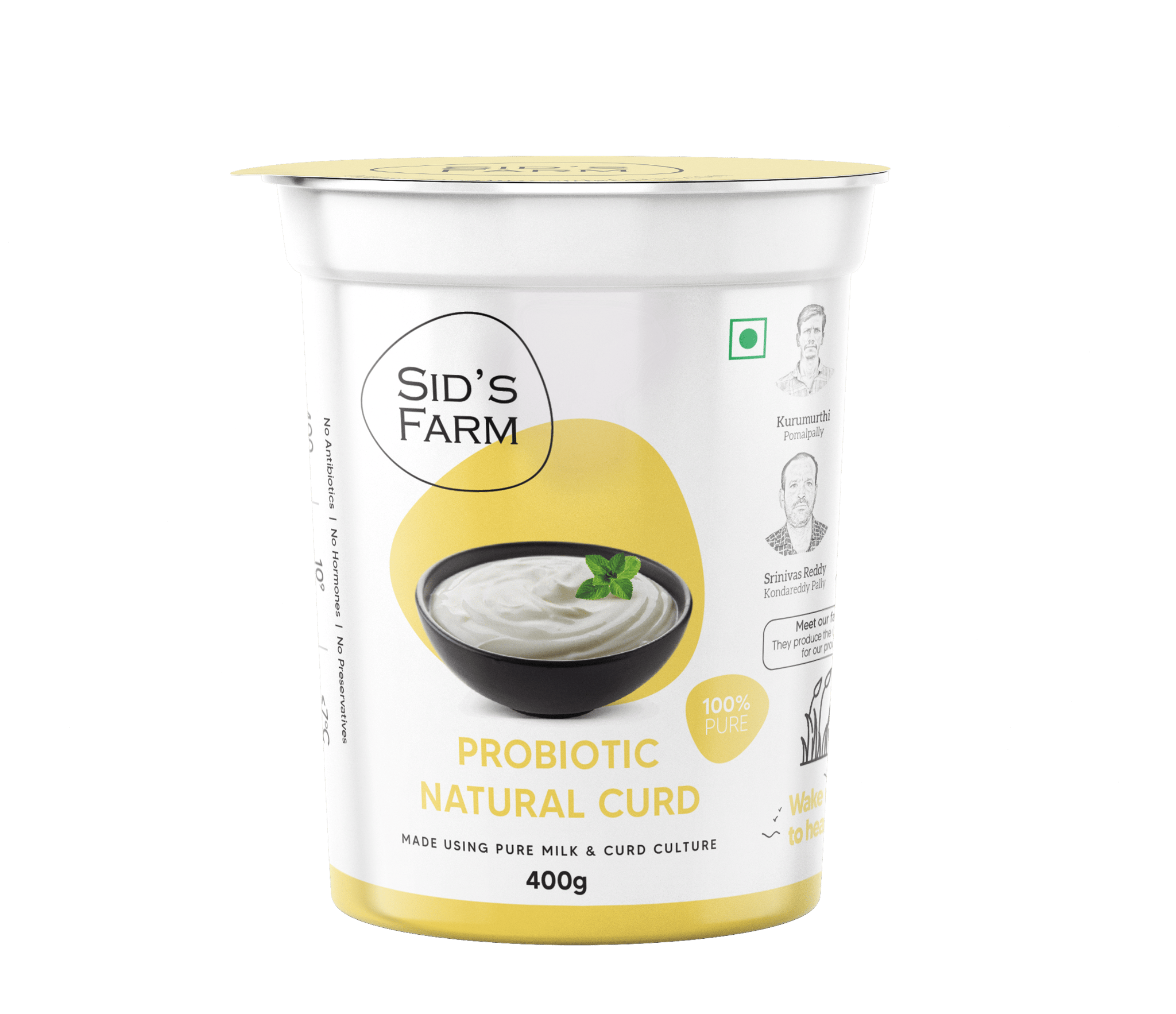 Natural Probiotic Cup Curd