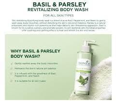 BIOTIQUE BIO BASIL-PARSLEY B.WASH 200ML