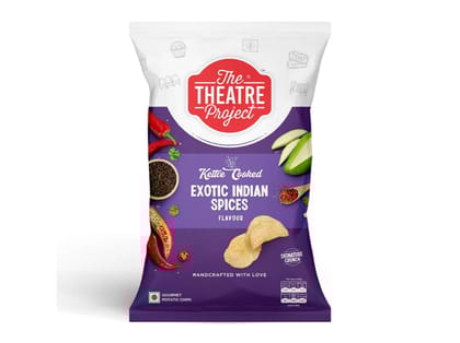 TTP Kettle Cooked Chips - Exotic Indian Spices - 42 gms