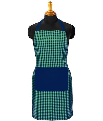 Feather Green Single Cotton Apron