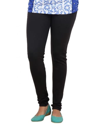 JVNINE - Black Cotton Women's Leggings ( Pack of 1 ) - None