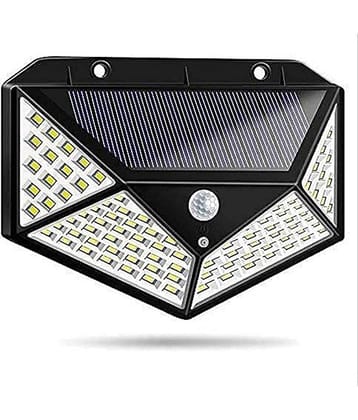 Spark World 1W Solar Outdoor Wall Light ( Pack of 1 )