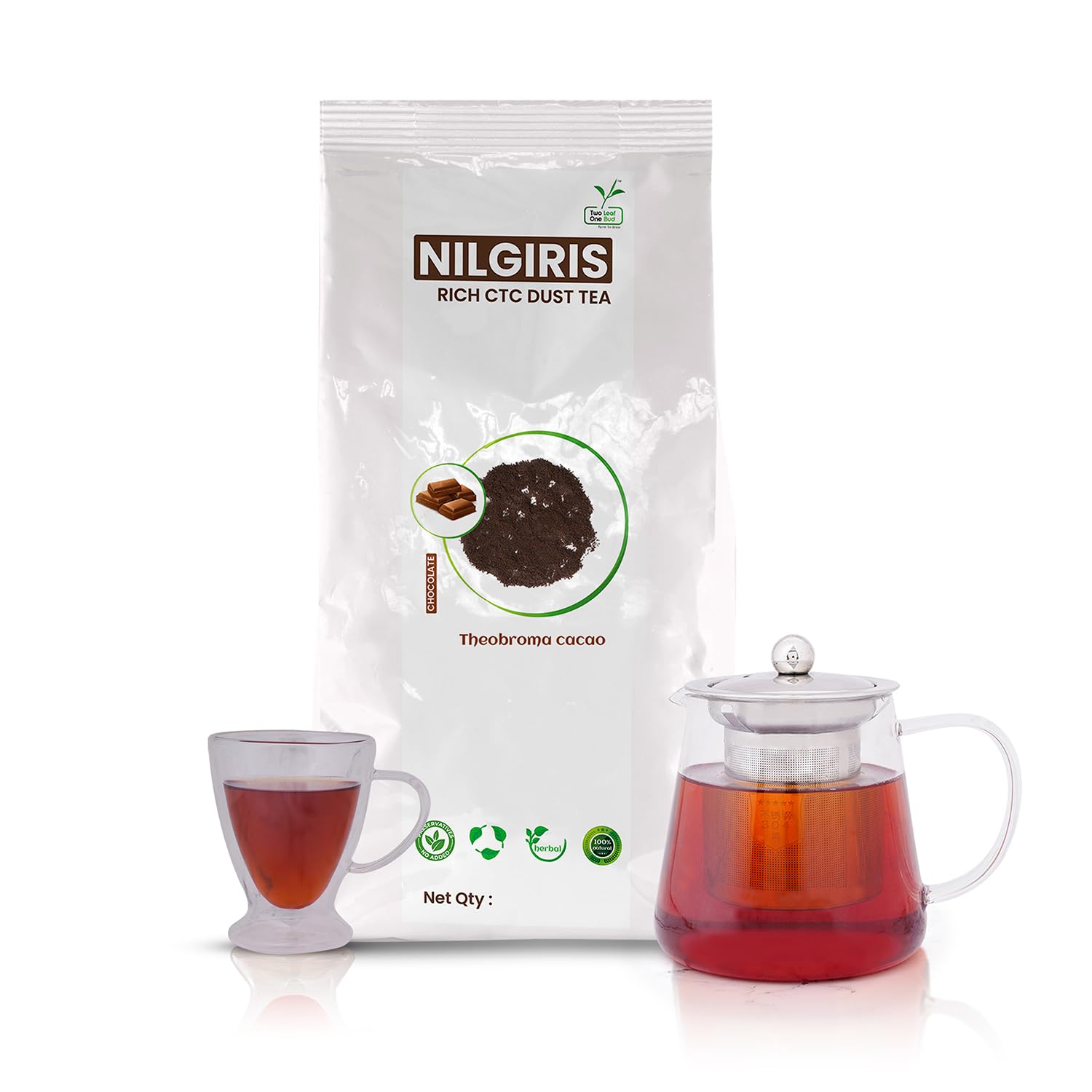 Two Dust One Bud Nilgris Rich CTC Dust Tea - Chocolate 1 Kg