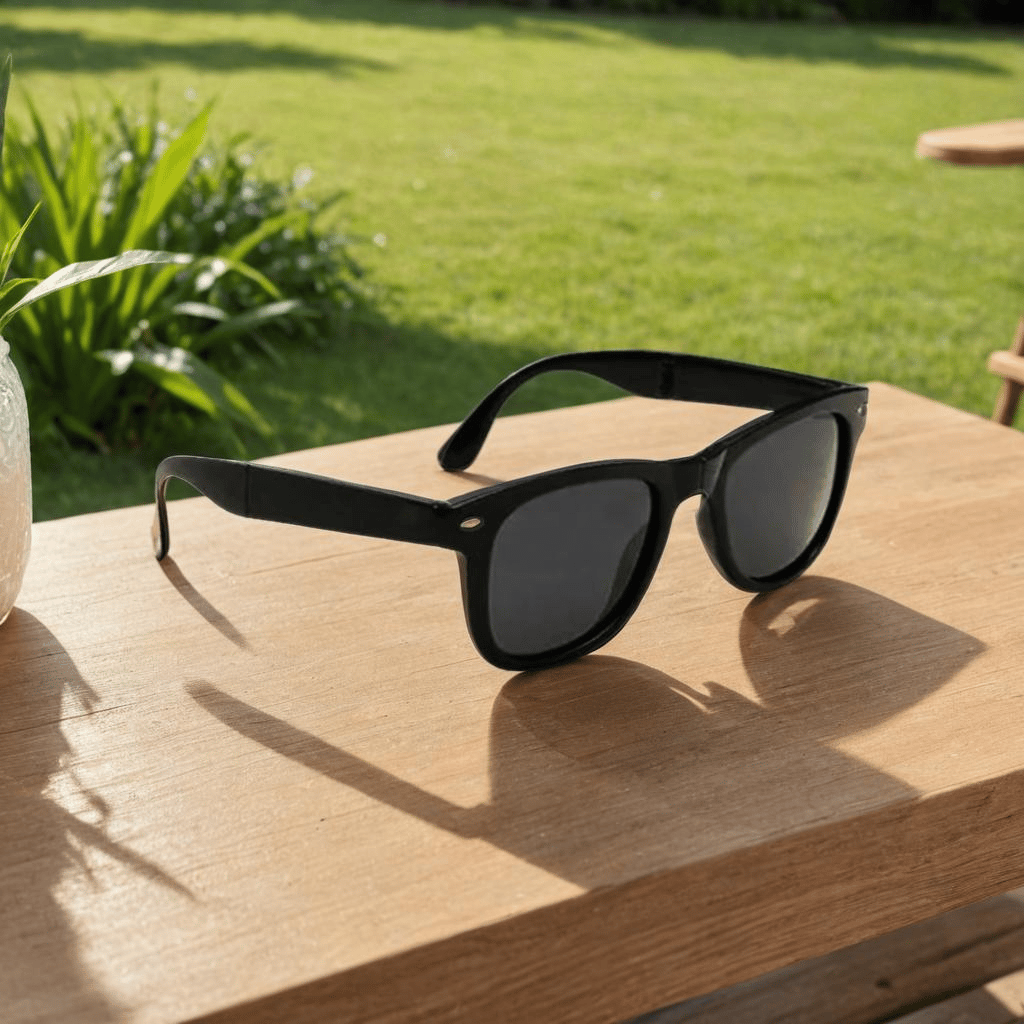 Lunaris Foldable Sunglasses with Cover-Unisex