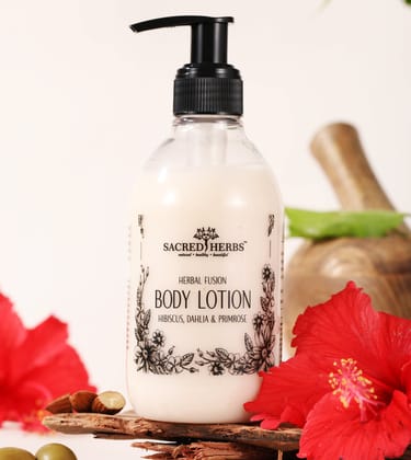 Herbal Fusion Body Lotion Hibiscus, Dahlia & Primrose