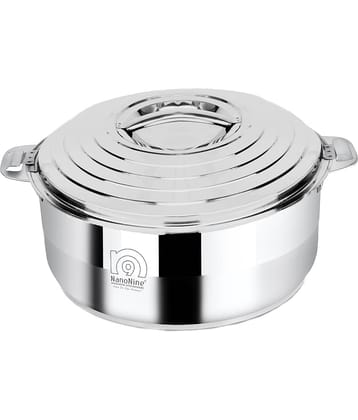 Nanonine Hot Galaxy Double Wall Insulated Stainless Steel Casserole With Steel Lid, 1.9 Litre, 1 Pc