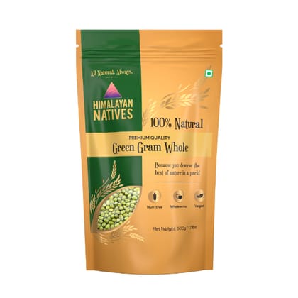 Himalayan Natives Green Gram Whole 500 Gms