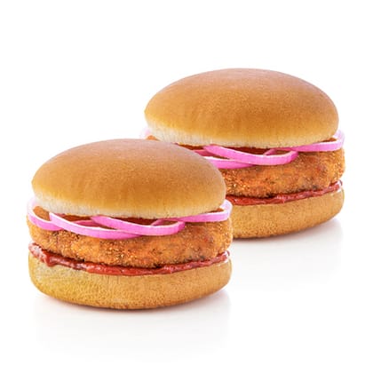 Aloo tikki masti burger combo