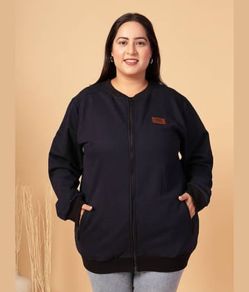 Rigo Women Bomber Jacket ( Navy Blue )
