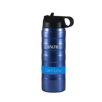 BALTRA Brisk Stainless Steel Sports Vacuum Flask Thermosteel Hot and Cold Water Bottle 600ml