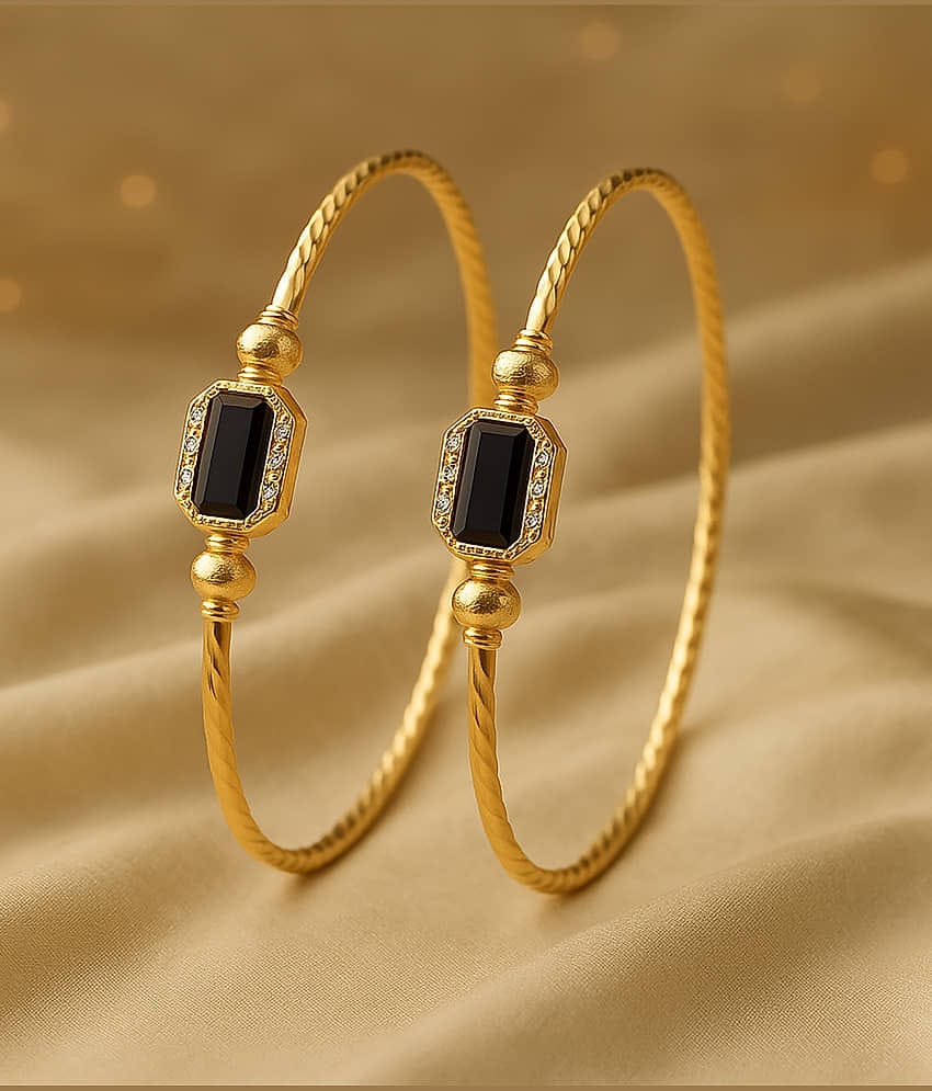 KRIMO Gold Bangle ( Pack of 1 )