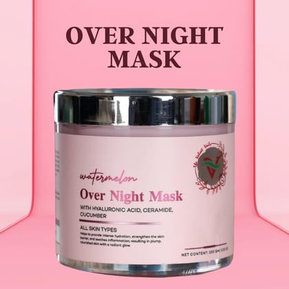 The Velvet Veils Watermelon Overnight Mask 100 G