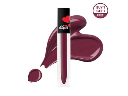 BUY 1 GET 1 - Color Cupid Forever Love Matte Liquid Lipstick - Tipsy Wine - 4.1 g