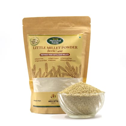 Little Millet Powder | Natural & Stone-Ground | Gluten-Free Healthy Flour | No Preservatives (500g)