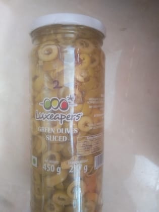 Luxeapers green olive slice