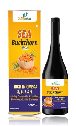 SEA Buckthorn Juice 1000 ML pack of 2 SEA Buckthorn Juice 1000 ML pack of 2