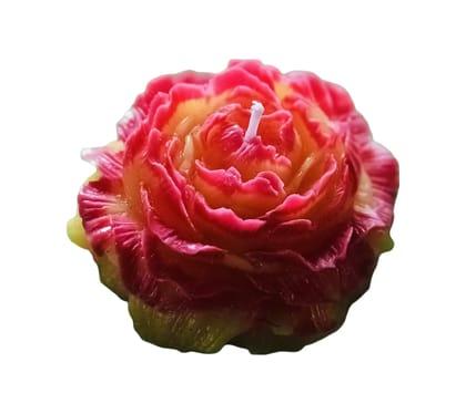 Luxurious Peony Flower Candle - Pure Soy Wax with Essential Oils for Aromatherapy & Home Décor
