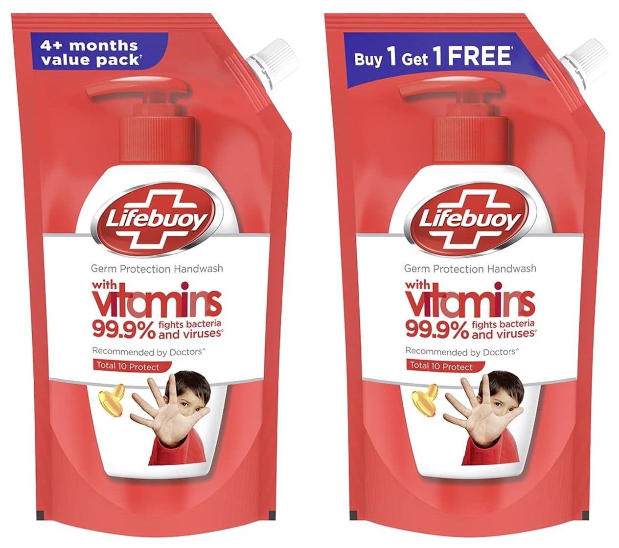 LIFEBOUY HANDWASH COMBO 1LTR