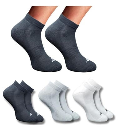 3_Pair Set Unisex Casual Cotton Printed Low Cut Socks (Multicolor)