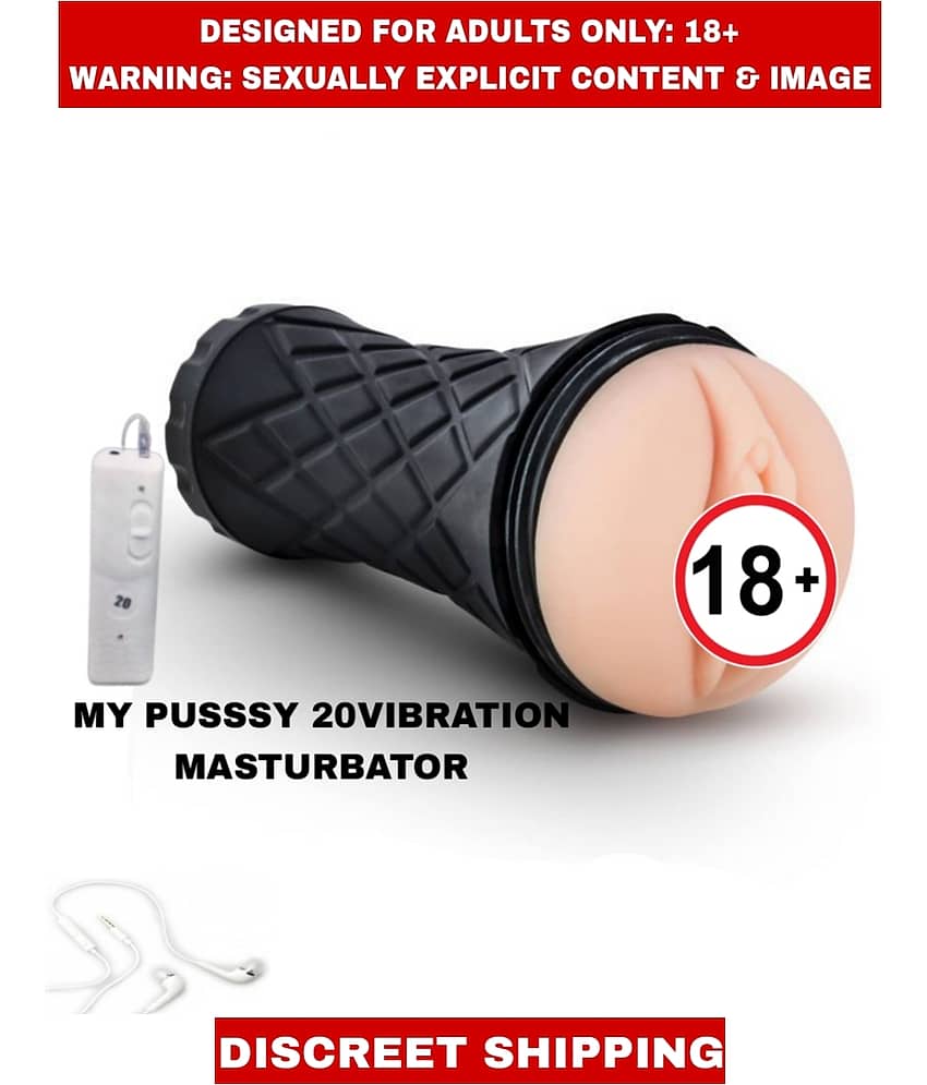 MALE MASTURBATOR MY PUSSY 20 VIBRATION with GIRL Moaning VOICE FLESH LIGHT For Men