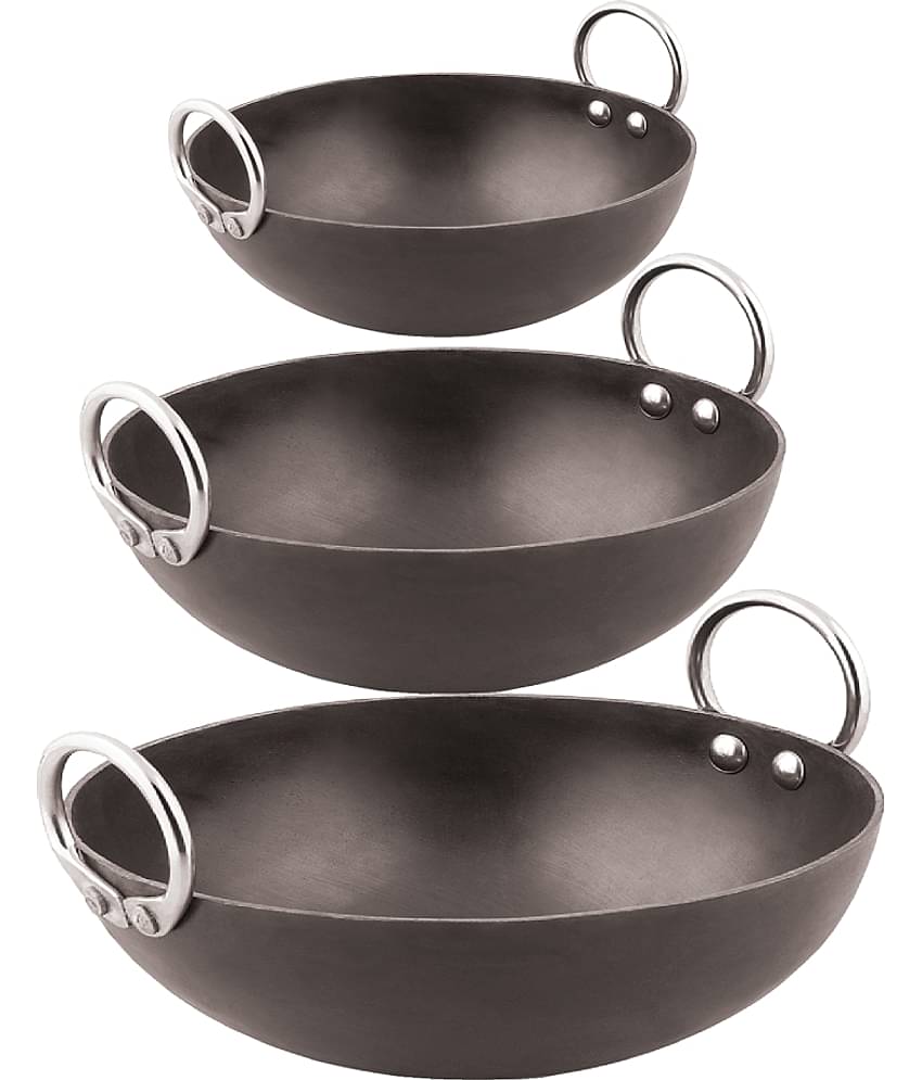 Veer - Iron Deep Kadhai 2 mm ( 5600 ) L