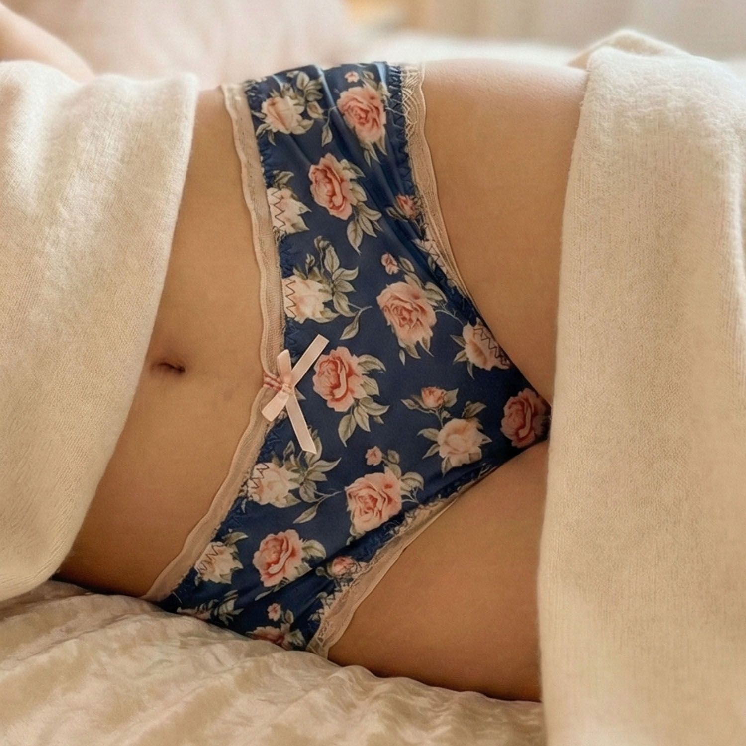 P2508 Ice Silk Real Bamboo Modal Panty