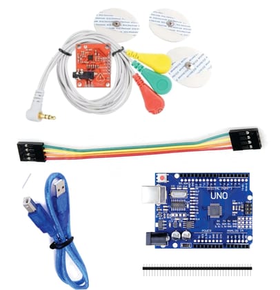 ECG Monitoring with AD8232 ECG Sensor and Arduino Kit