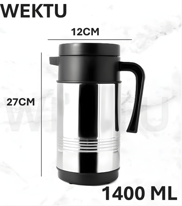 Wektu Premium Insulated Kettle/Thermoware/1400ML/PC1