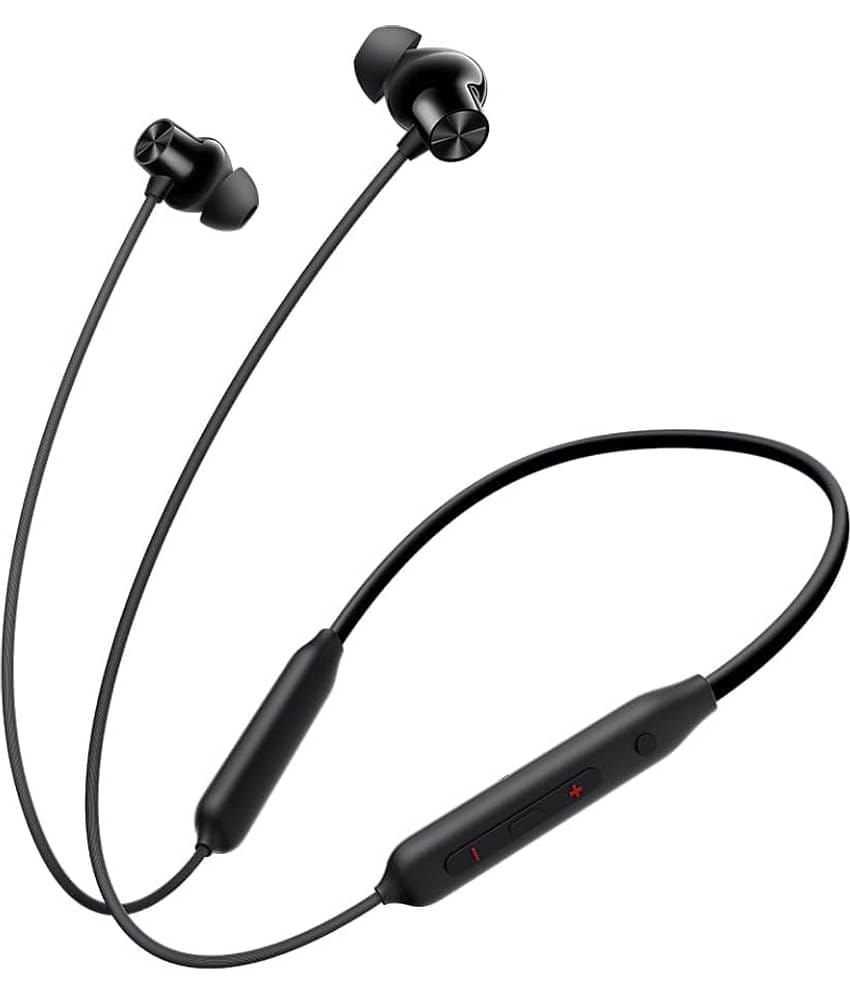 Neo A1PLUS Bluetooth Bluetooth Neckband On Ear 40 Hours Playback Active Noise cancellation IPX4(Splash & Sweat Proof) Black