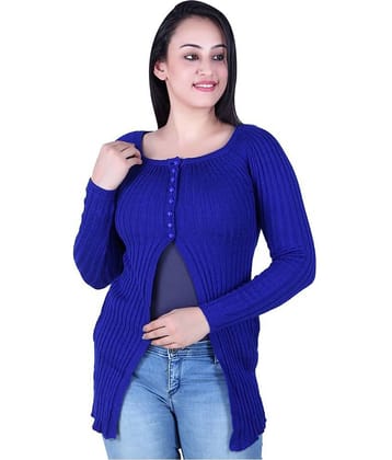Ogarti Woollen Shrugs - Blue Single