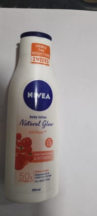Nivea Body lotion Natural glow Cell repair Spf 