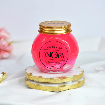 Candy Gel Candle Pink