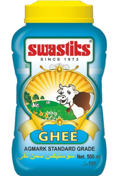 Swastiks Ghee, 500 ml Jar