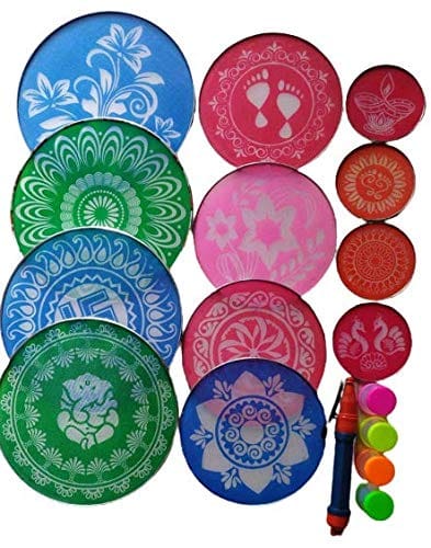 Complete Rangoli Kit (12)