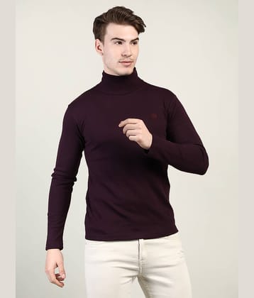 Chkokko Pack of 1 Cotton Regular Fit Men's T-Shirt ( Pink )