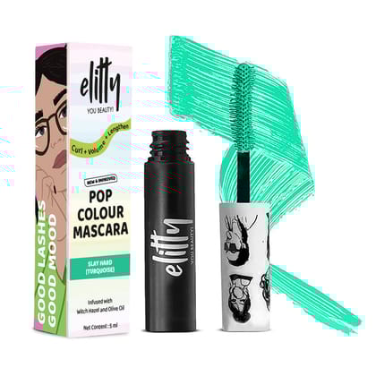 Turquoise Coloured Mascara
