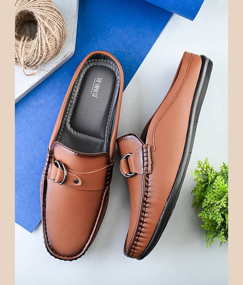 Sir Corbett Tan Men's Slip on