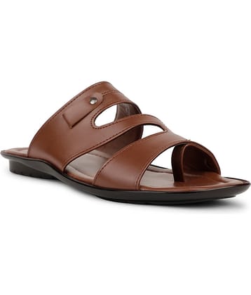 Liberty Tan Men's Leather Slipper