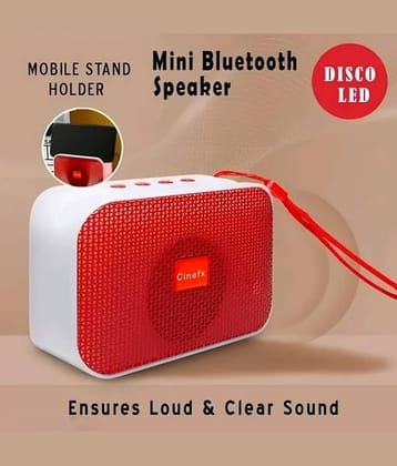 CHARKEE Bluetooth Speaker  5 W Bluetooth Speaker Bluetooth V 5.0 with USB Playback Time 3 hrs Assorted