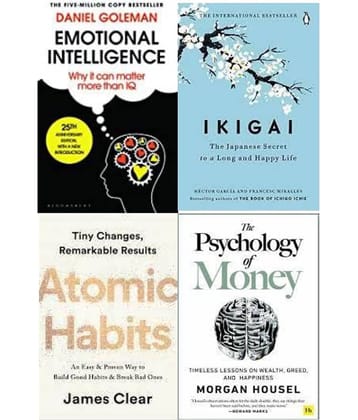 Emotional Intelligence + Atomic Habits + Ikigai + The Psychology of Money